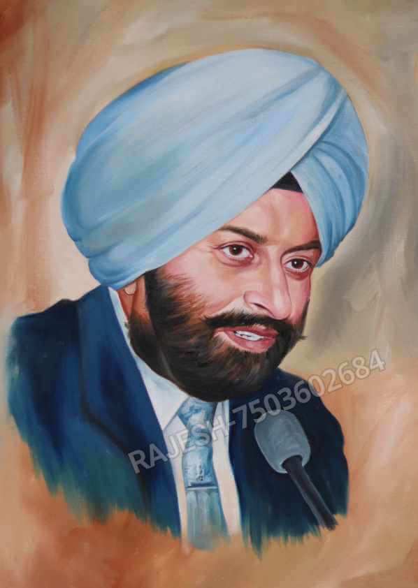 portrait painting artists in pune, portrait painting artists in chennai